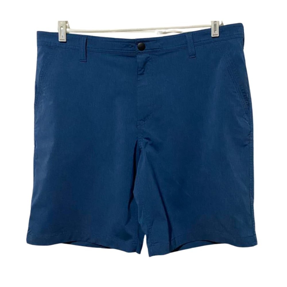 G.H. Bass & Co. Blue Stretch Casual Shorts Men's Size 40 Preppy Golf - Picture 3 of 10